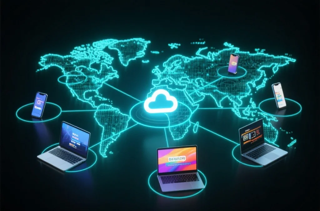 全球网络连接和直播分发